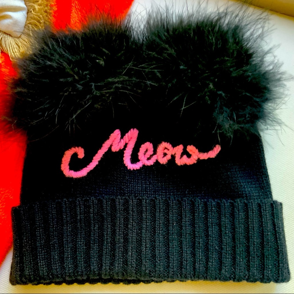 Kate Spade Meow fuzzy Bennie